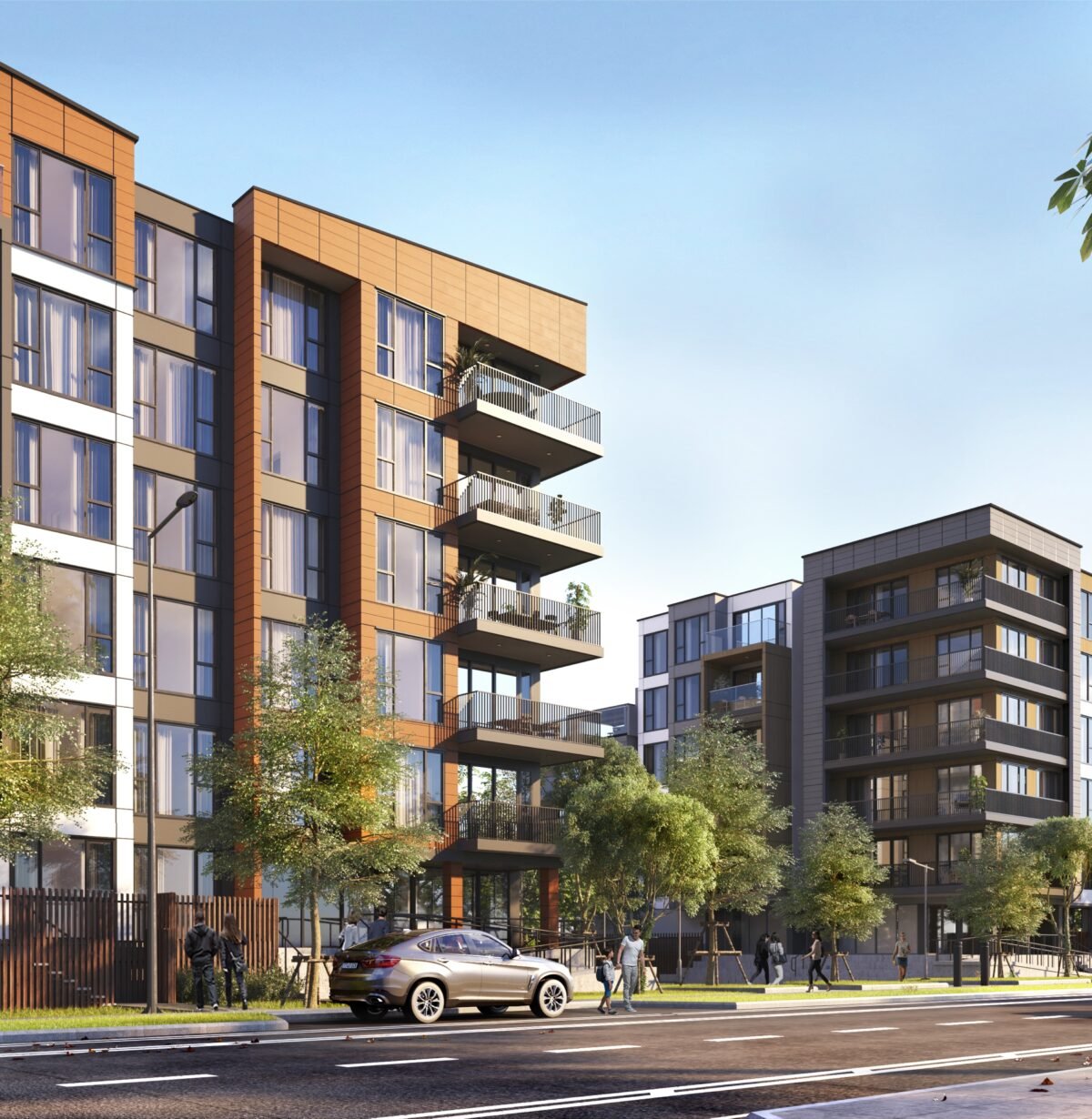 Elevation Northcote Buildings - Onewa and Onepoto