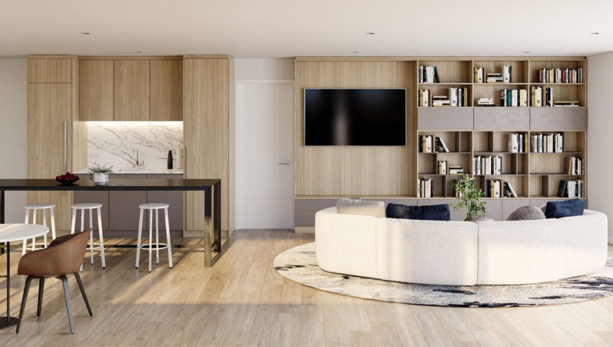 Shared Workspace - Elevation Northcote Apartments