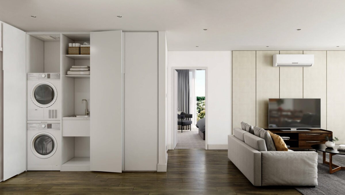 Laundry - Elevation Northcote Apartments